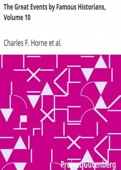 The Great Events By Famous Historians, Volume 10
