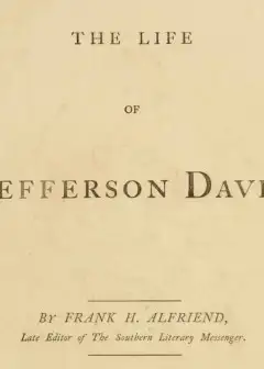 The Life Of Jefferson Davis