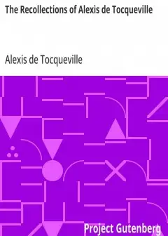The Recollections Of Alexis De Tocqueville