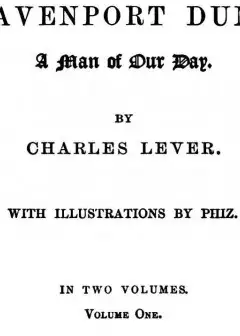 Davenport Dunn, A Man Of Our Day. Volume 1 (Of 2)
