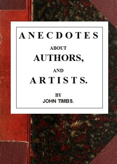 Anecdotes About Authors, And Artists