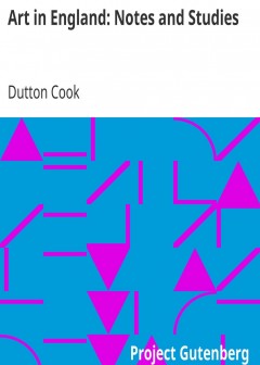 Art In England. Notes And Studies