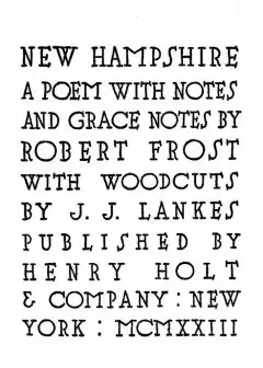 New Hampshire, A Poem; With Notes And Grace Notes