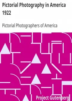 Pictorial Photography In America 1922