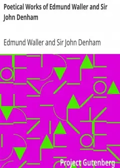 Poetical Works Of Edmund Waller And Sir John Denham