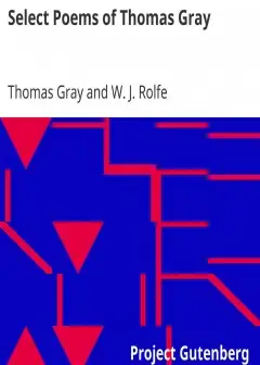 Select Poems Of Thomas Gray