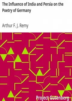 The Influence Of India And Persia On The Poetry Of Germany