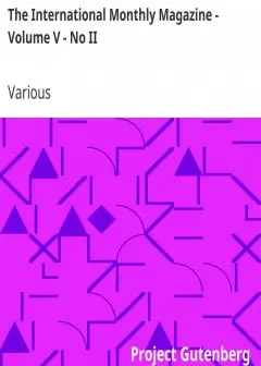 The International Monthly Magazine - Volume V - No Ii