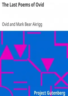 The Last Poems Of Ovid