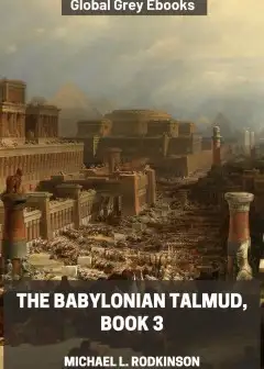 The Babylonian Talmud, Book 3