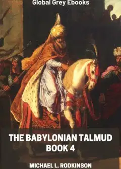 The Babylonian Talmud, Book 4