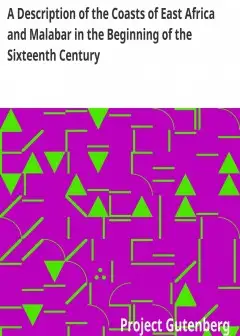 A Description Of The Coasts Of East Africa And Malabar In The Beginning Of The Sixteenth C