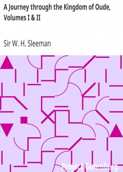 A Journey Through The Kingdom Of Oude, Volumes I & Ii