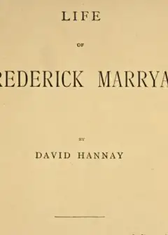 Life Of Frederick Marryat