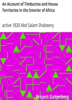 An Account Of Timbuctoo And Housa Territories In The Interior Of Africa