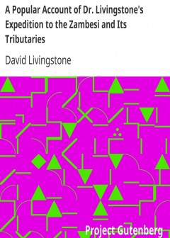 A Popular Account Of Dr. Livingstone’s Expedition To The Zambesi And Its Tributaries . And