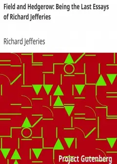 Field And Hedgerow. Being The Last Essays Of Richard Jefferies