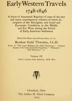 Flint’s Letters From America, 1818-1820