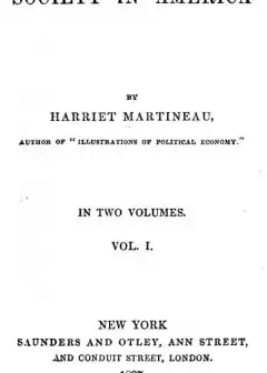 Society In America, Volume 1 (Of 2)