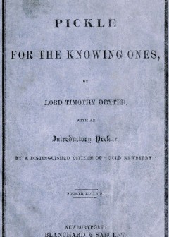 A Pickle For The Knowing Ones