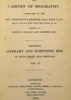 Eminent Literary And Scientific Men Of Italy, Spain, And Portugal. Vol. 2 (Of 3)
