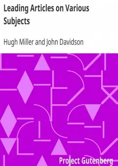 Leading Articles On Various Subjects
