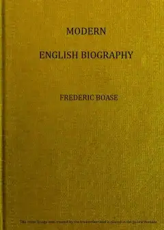 Modern English Biography, Volume 2 (Of 4), I-Q