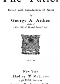 The Tatler, Volume 4