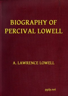 Biography Of Percival Lowell
