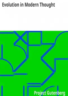 Evolution In Modern Thought