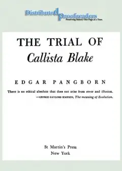The Trial Of Callista Blake
