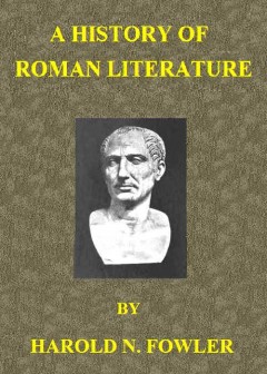 A History Of Roman Literature