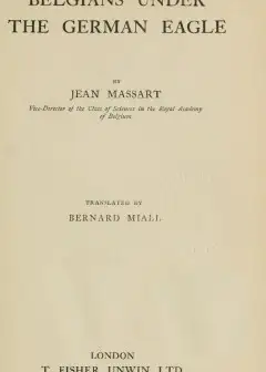 Belgians Under The German Eagle