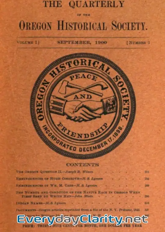 Book cover image The Quarterly Of The Oregon Historical Society, Vol. 1, No. 3, September, 1900