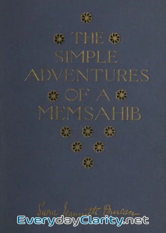 Book cover image The Simple Adventures Of A Memsahib