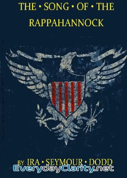 Book cover image The Song Of The Rappahannock. Sketches Of The Civil War