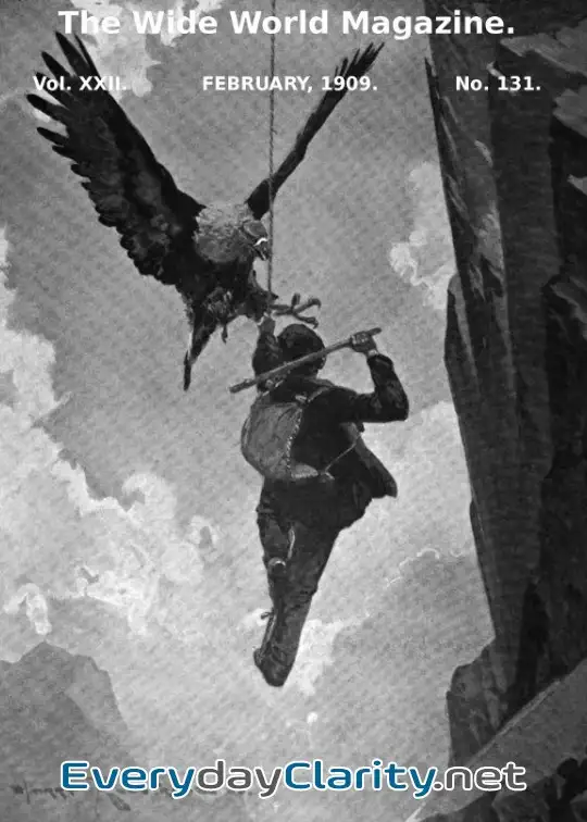 Book cover image The Wide World Magazine, Vol. 22, No. 131, February, 1909