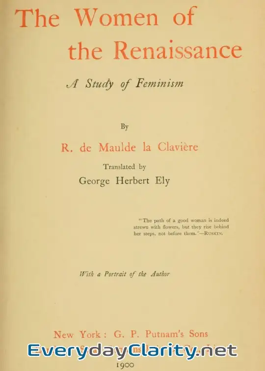 Book cover image The Women Of The Renaissance