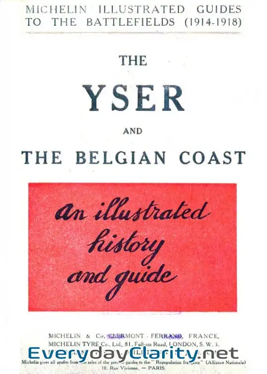Book cover image The Yser And The Belgian Coast. An Illustrated History And Guide