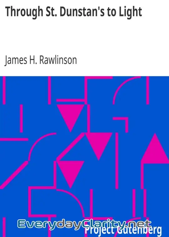 Book cover image Through St. Dunstan’s To Light