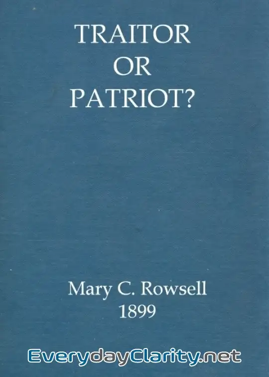 Book cover image Traitor Or Patriot