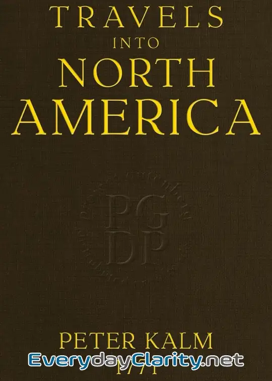 Book cover image Travels Into North America, Volume 3 (Of 3)