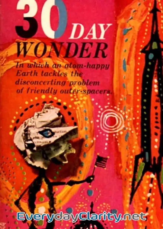 Book cover: 30-Day Wonder