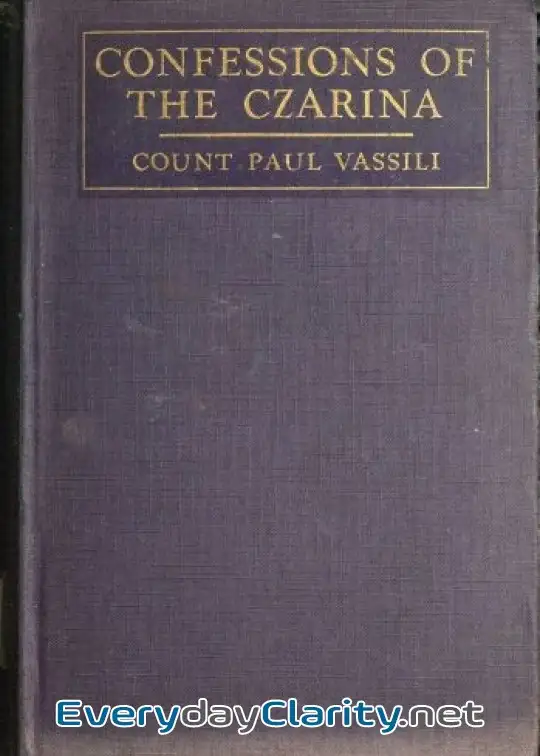 Book cover: Confessions Of The Czarina