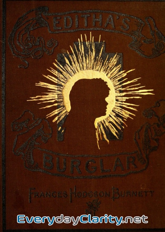 Book cover: Editha’s Burglar. A Story For Children