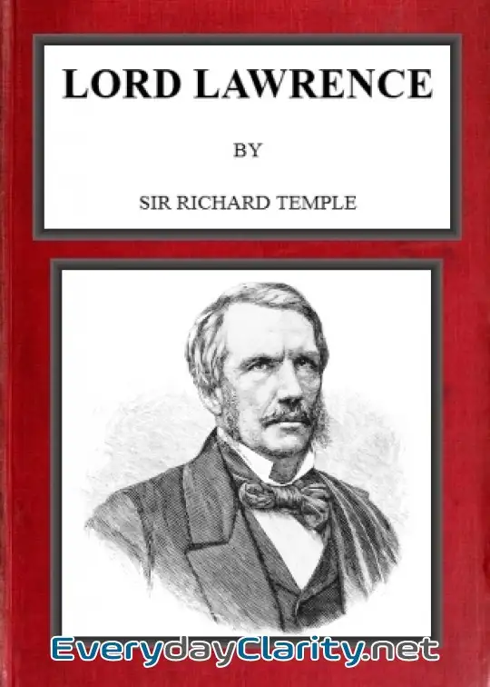 Book cover: Lord Lawrence