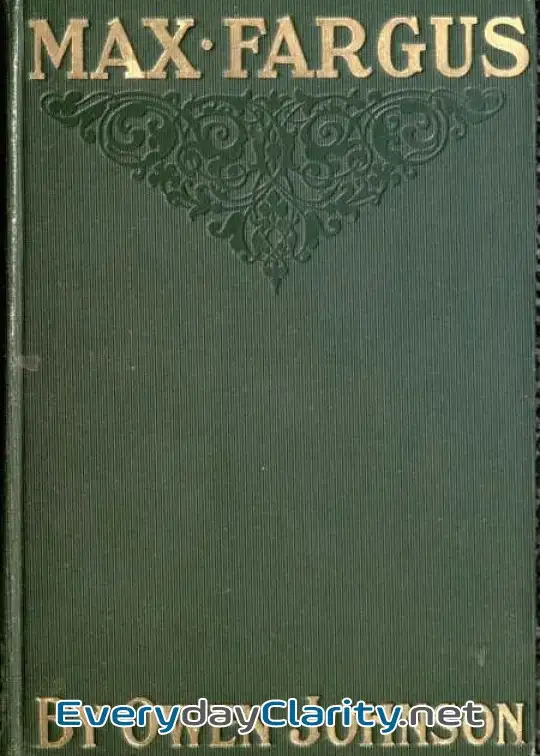 Book cover: Max Fargus