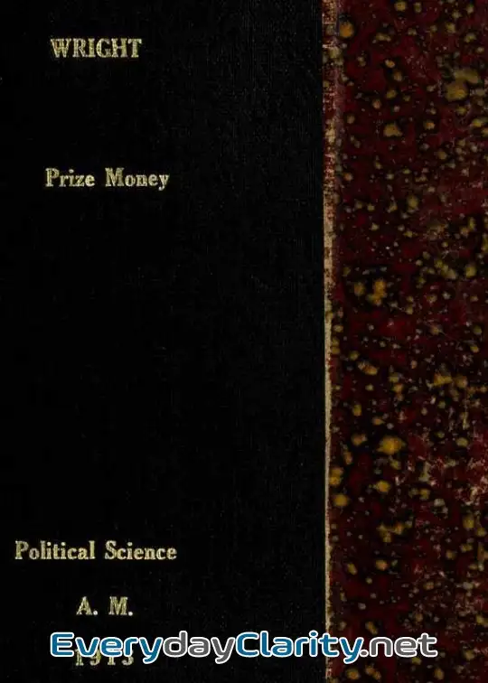 Book cover: Prize Money
