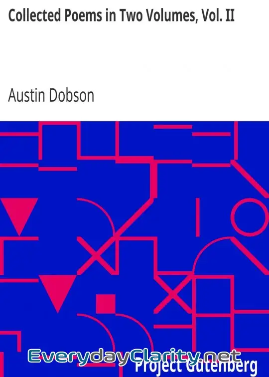 Book cover image Collected Poems In Two Volumes, Vol. Ii