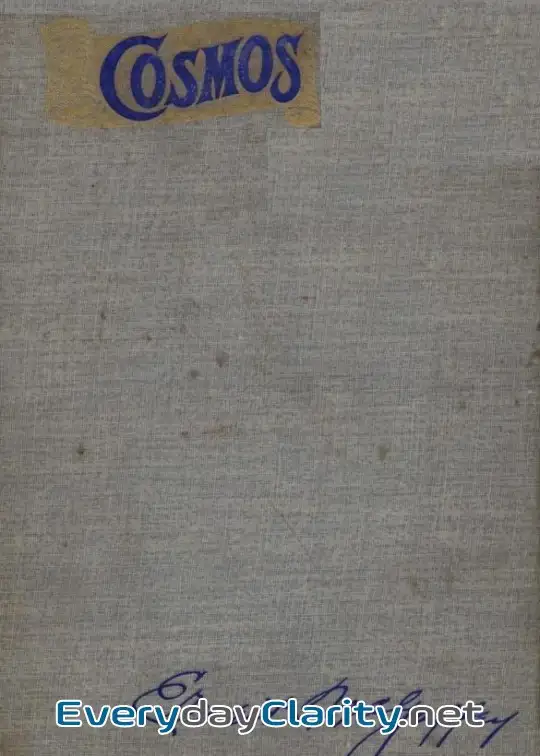 Book cover image Cosmos